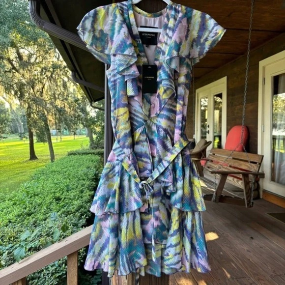 Lil’ Flirt Ruffled Mini Dress | LE SUPERBE - Picture 4 of 4